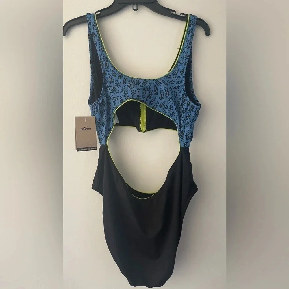 Nike Party Dots Cutout Swimsuit - Picture 5 of 8